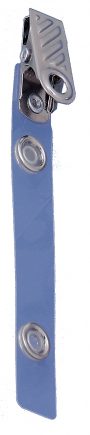 SN274484 - Spring Clip w/ 3 1/2" Photo I.D. Strap - Mylar