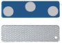 Magna-Clip 30 - 1/2 x 1 3/4 Triple Post Magnet w/ Adhesive