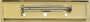 GS084173 - 1/2" x 2 1/2" Metal Frame Badge Pin Back