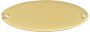 BR370022 - 7/8" x 2 1/2" Oval Screw Plate