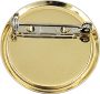 GS094468 - 1" Pin, Gold Metal Frame Disc