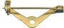 14468 - 1" Offset Round Hole Barpin