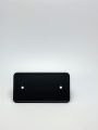 FBO84798 - Flat Black 1 5/8" x 3" Metal Frame Badge
