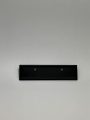 FBO84198 - Flat Black 1/2" x 2 1/2" Metal Frame Badge