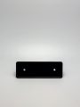 FBO84498 - Flat Black 1" x 3" Metal Frame Badge