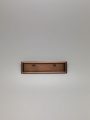 SCO84198 - Satin Copper 1/2" x 2 1/2" Metal Frame Badge