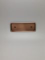SCO84498 - Satin Copper 1" x 3" Metal Frame Badge