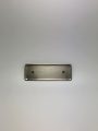 NS084498 - Satin Nickel 1" x 3" Metal Frame Badge