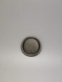 Satin Nickel Circle Metal Frame Badge
