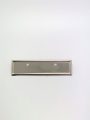 SN084198 - 1/2" x 2 1/2" Plain Back Metal Frame Badge
